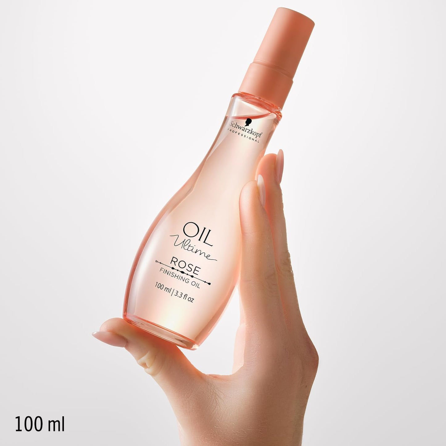 Schwarzkopf Professional Oil Ultime Huile De Finition Rose Huile Pour Cheveux Fins Et Stressés Purifiée Et Naturelle Lisse La Cuticule Anti Frisottis Protection Thermique Nourrissant Hydratant 100 ml