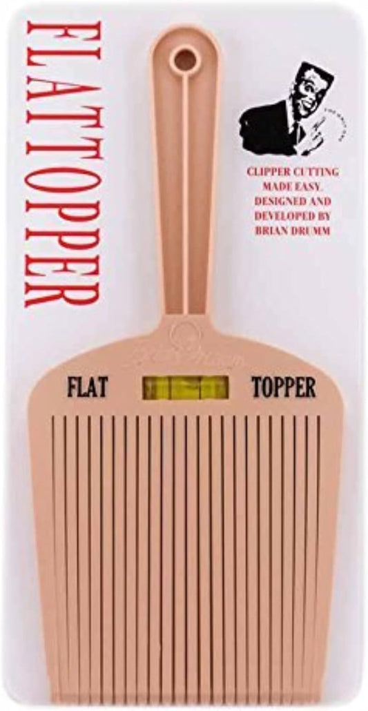 Brian Drumm - Flattopper I - Nivelle Integrated Hairdressing Comb - Beige