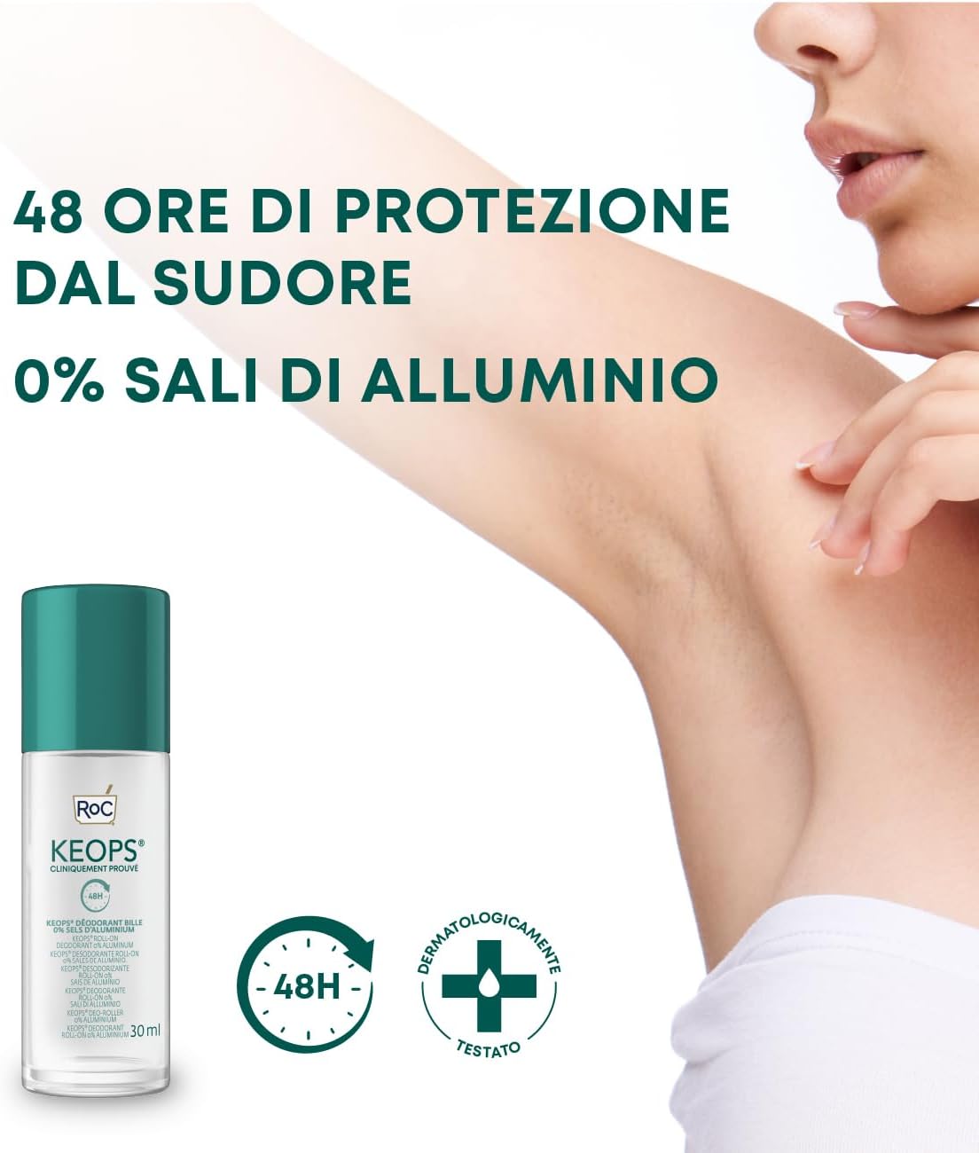 ROC KEOPS DEO ROLL-ON SENSITIVE SKIN 30ML