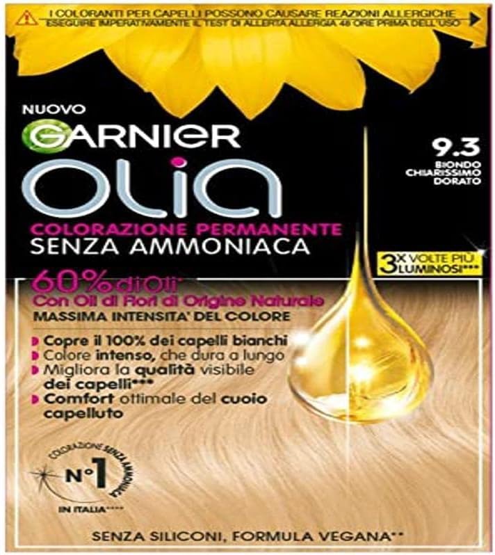 Garnier Olia Hair Dye No. 7.0 Blonde Multicolore