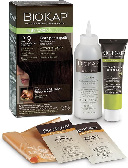 DYE dark brown chocolate 140ml 2.9 DELICATE