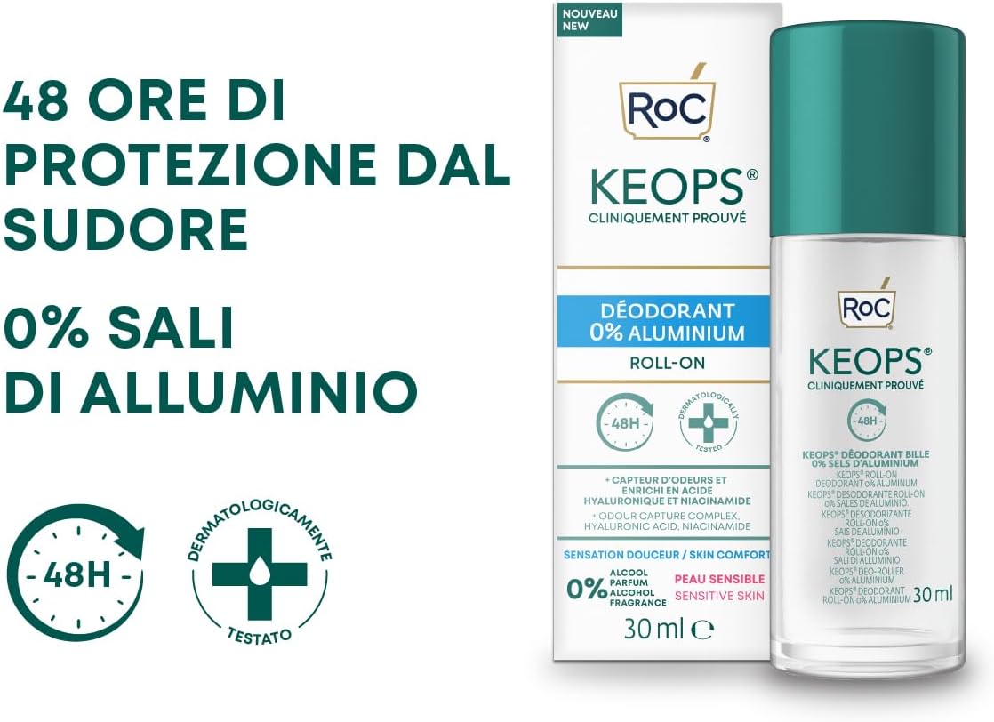 ROC KEOPS DEO ROLL-ON SENSITIVE SKIN 30ML