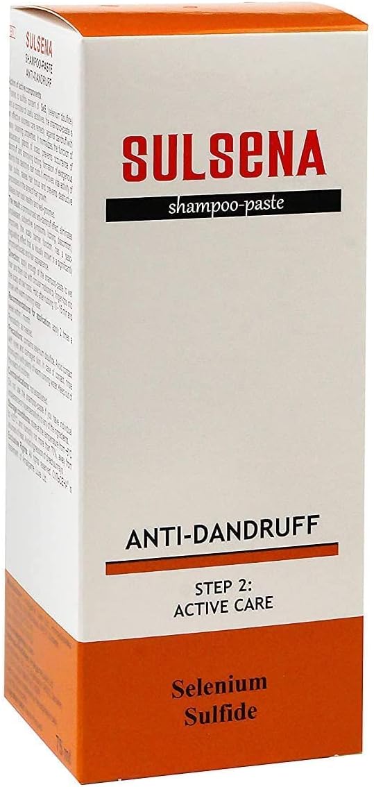 Shampoing Anti Pellicule SULSENA - Sans Sulfate - Pour Hommes et Femmes - Soulage Démangeaisons et Régule Sébum - Efficace Contre les Pellicules - Shampoing pour Cheveux - Anti Pellicule