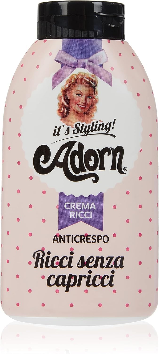 Italian Gourmet E.R. Adorn Vintage Supreme Lot de 12 crèmes anti-frisottis Effet ML. 200 + Polpa italien 400 g
