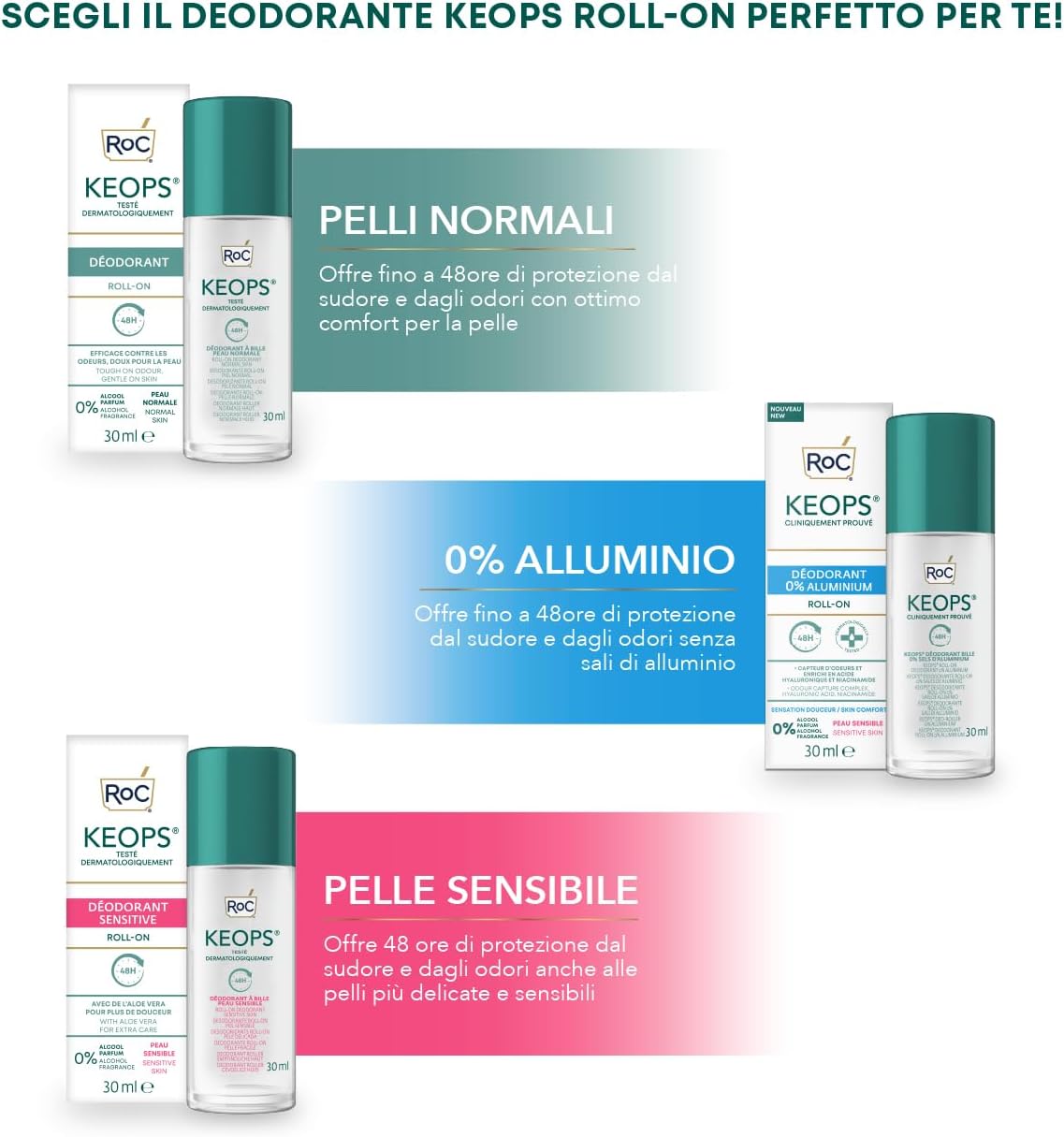 ROC KEOPS DEO ROLL-ON SENSITIVE SKIN 30ML