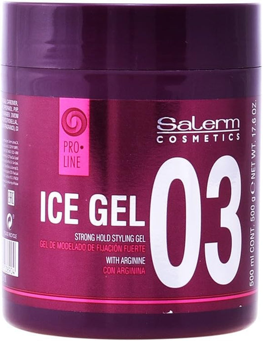 Salerm Ice Gel Strong Hold Styling Gel de Fixation