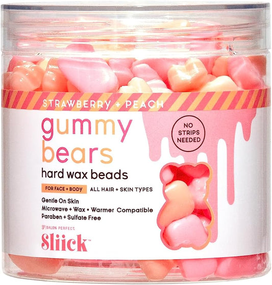Sliick Wax Gummy Bears 226 g - Cire à épiler - Épilation corps et visage - Adultes Mixte