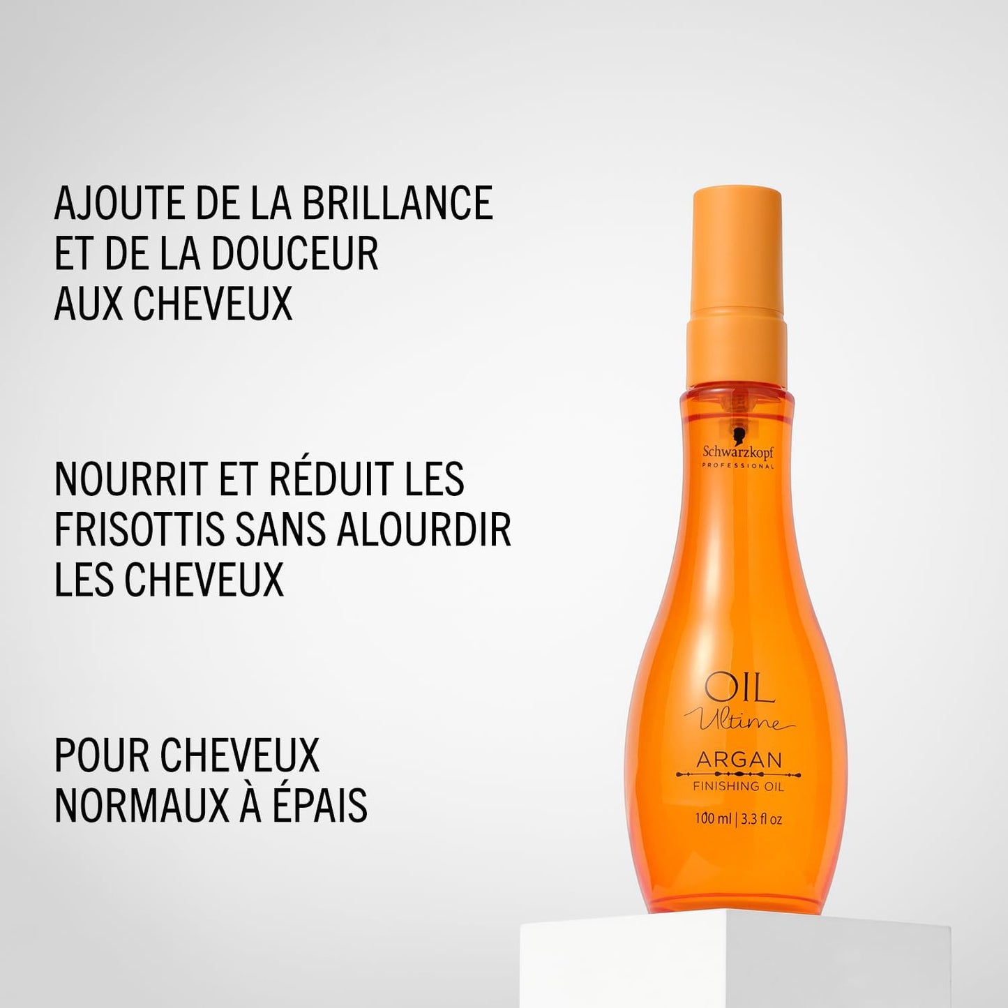 Schwarzkopf Professional Oil Ultime Huile De Finition Rose Huile Pour Cheveux Fins Et Stressés Purifiée Et Naturelle Lisse La Cuticule Anti Frisottis Protection Thermique Nourrissant Hydratant 100 ml