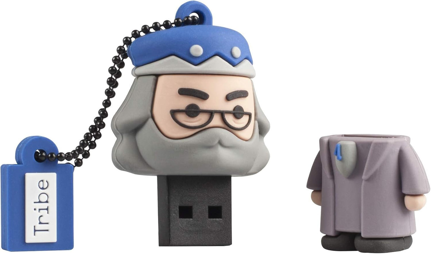 Tribe - Clé USB 32 Go Harry Potter - Mémoire Flash Drive 2.0, Personnage Saga Harry Potter, Clé USB Compatible avec Windows, Linux et Mac