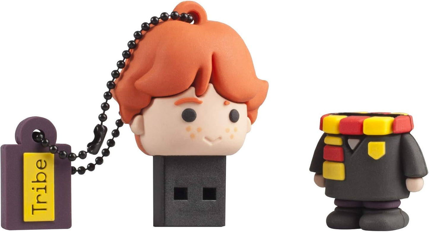 Tribe - Clé USB 32 Go Harry Potter - Mémoire Flash Drive 2.0, Personnage Saga Harry Potter, Clé USB Compatible avec Windows, Linux et Mac
