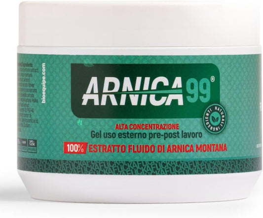 FLICKA Arnica pour chevaux, À usage humain fort, Gel avec concentration maximale d’Arnica Montana, Action rapide sur les muscles et les artisans, 100 % naturel et fabriqué en Italie (500 ml)