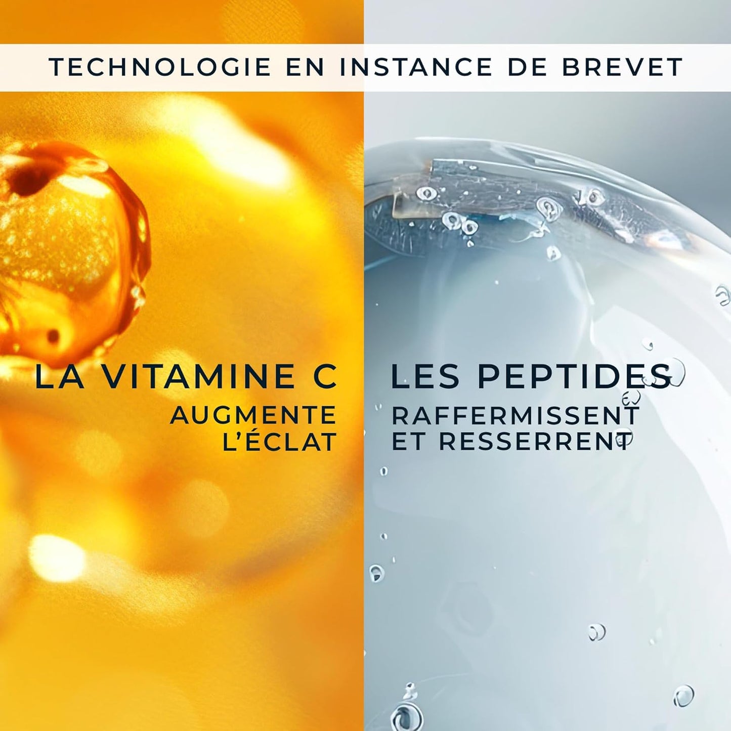 RoC - Multi Correxion Revive + Glow Sérum de Nuit Lissant à la Vitamine C - Anti-rides et Vieillissement -Anti-Âge - Réduction des Points Noirs - 30 Capsules