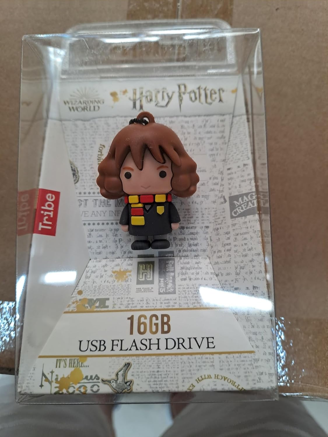 Tribe - Clé USB 32 Go Harry Potter - Mémoire Flash Drive 2.0, Personnage Saga Harry Potter, Clé USB Compatible avec Windows, Linux et Mac