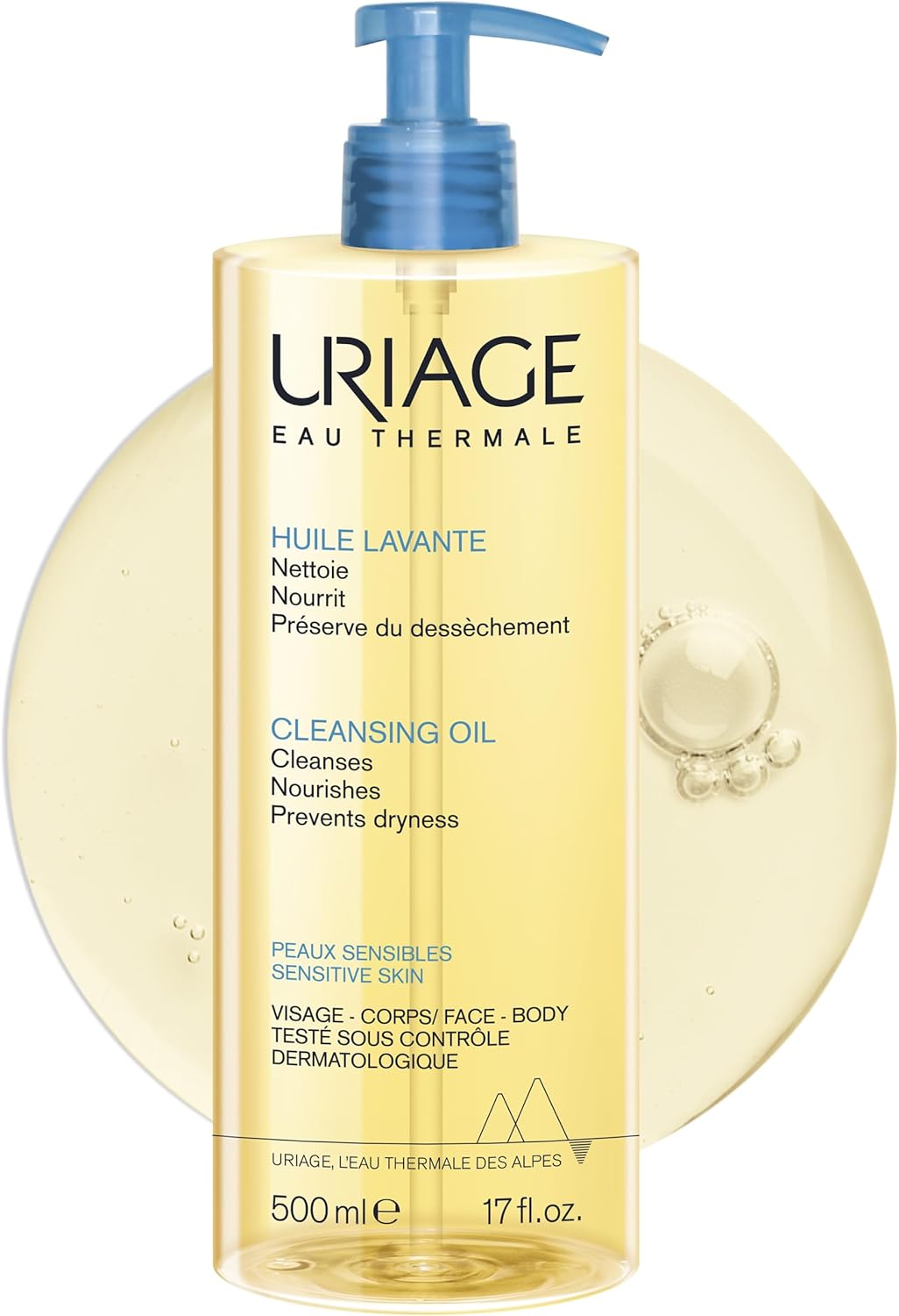 Uriage thermal water cleansing oil 500 ml
