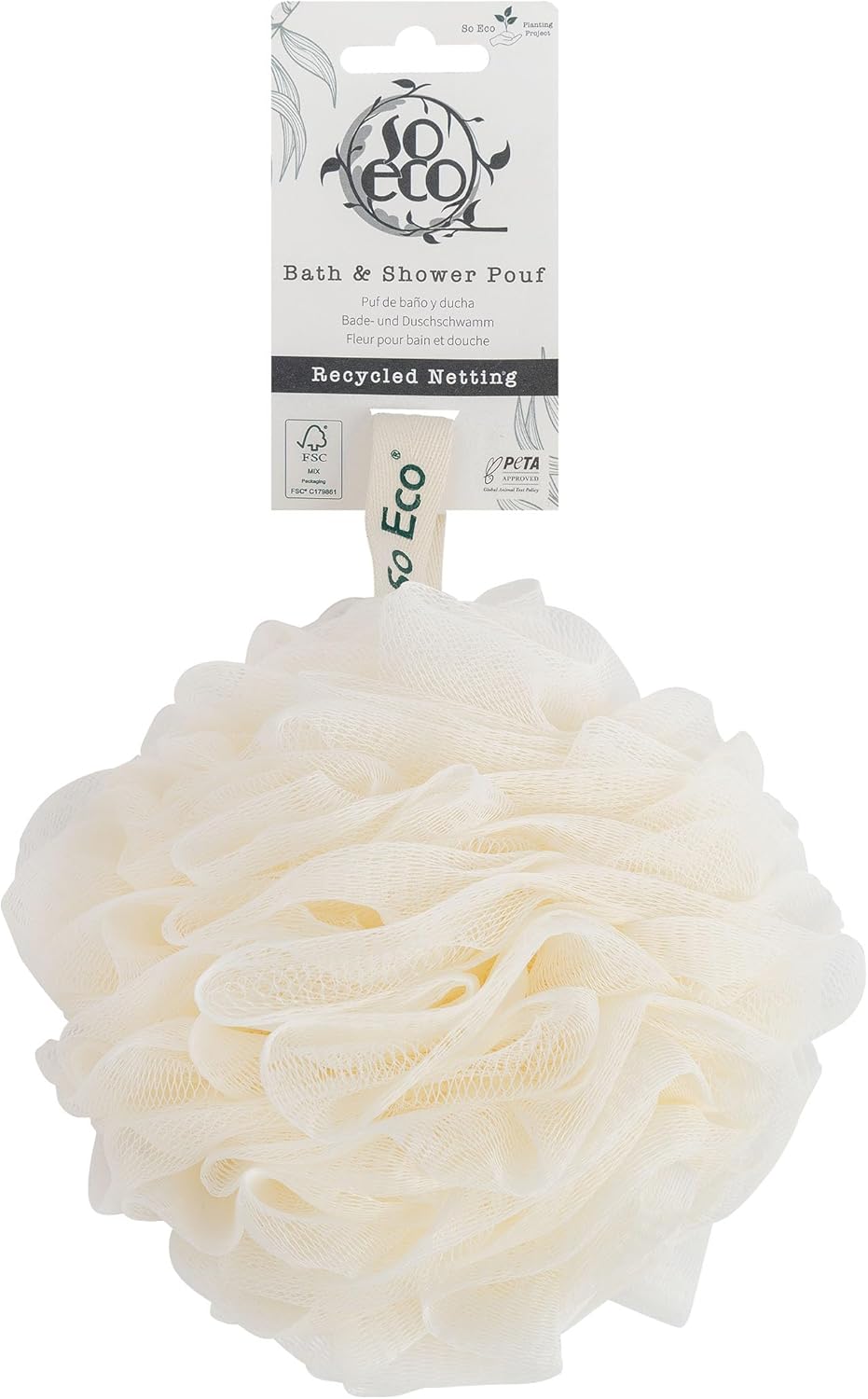 So Eco Bath & Shower Pouf 1 Unit