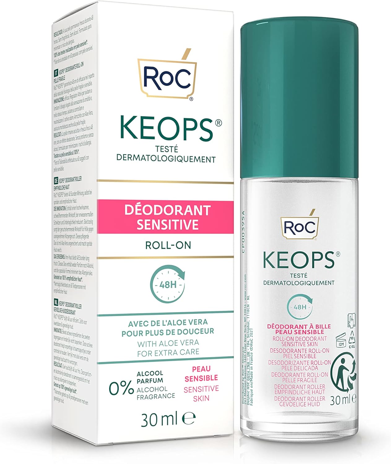 ROC KEOPS DEO ROLL-ON SENSITIVE SKIN 30ML