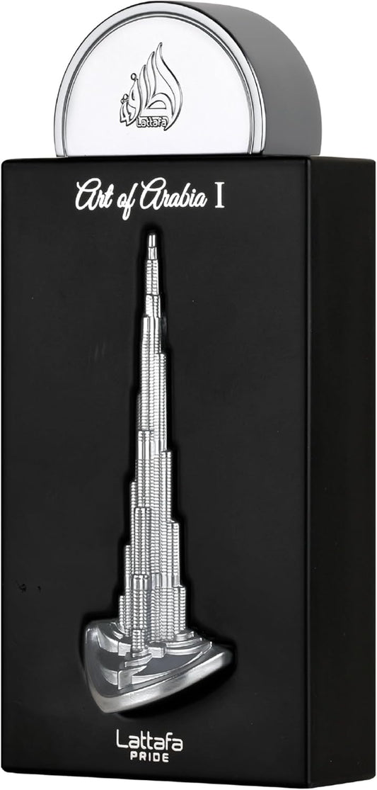 Lattafa Art Of Arabia 1 EDP Unisex 3.4 Fl Oz