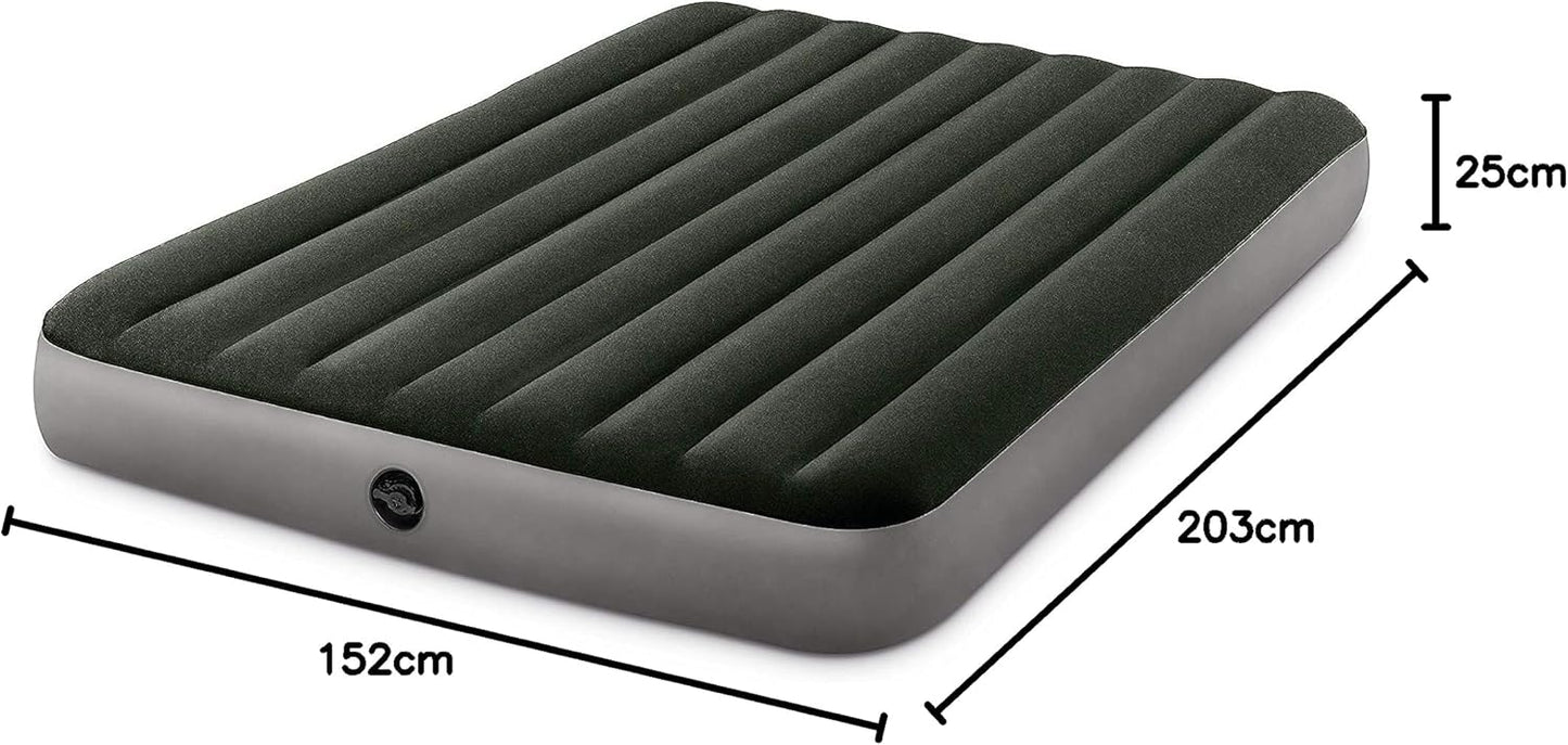 INTEX Matelas prestige downy 2 places large Fiber-Tech