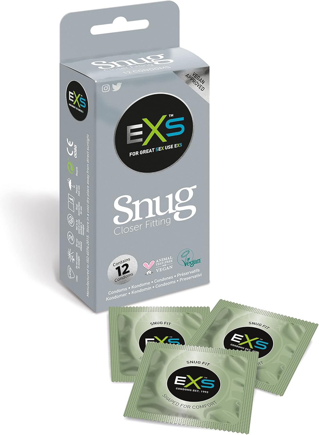 EXS Préservatifs pour préservatifs 0,59 kg