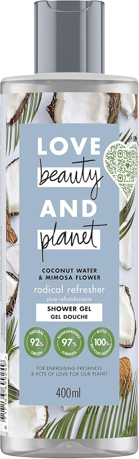 Love Beauty And Planet Love Beauty and Planet Gel Douche Rafraîchissant Pluie 400 ml