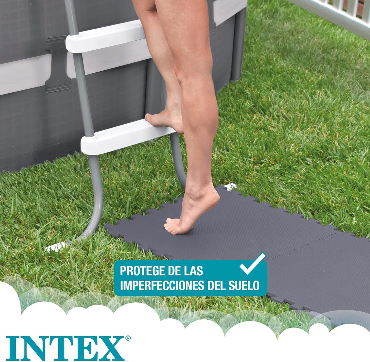 Intex dalles de protection mousse