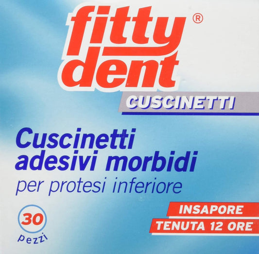 Fittydent-Cuscinetti Adesiv 30Pz