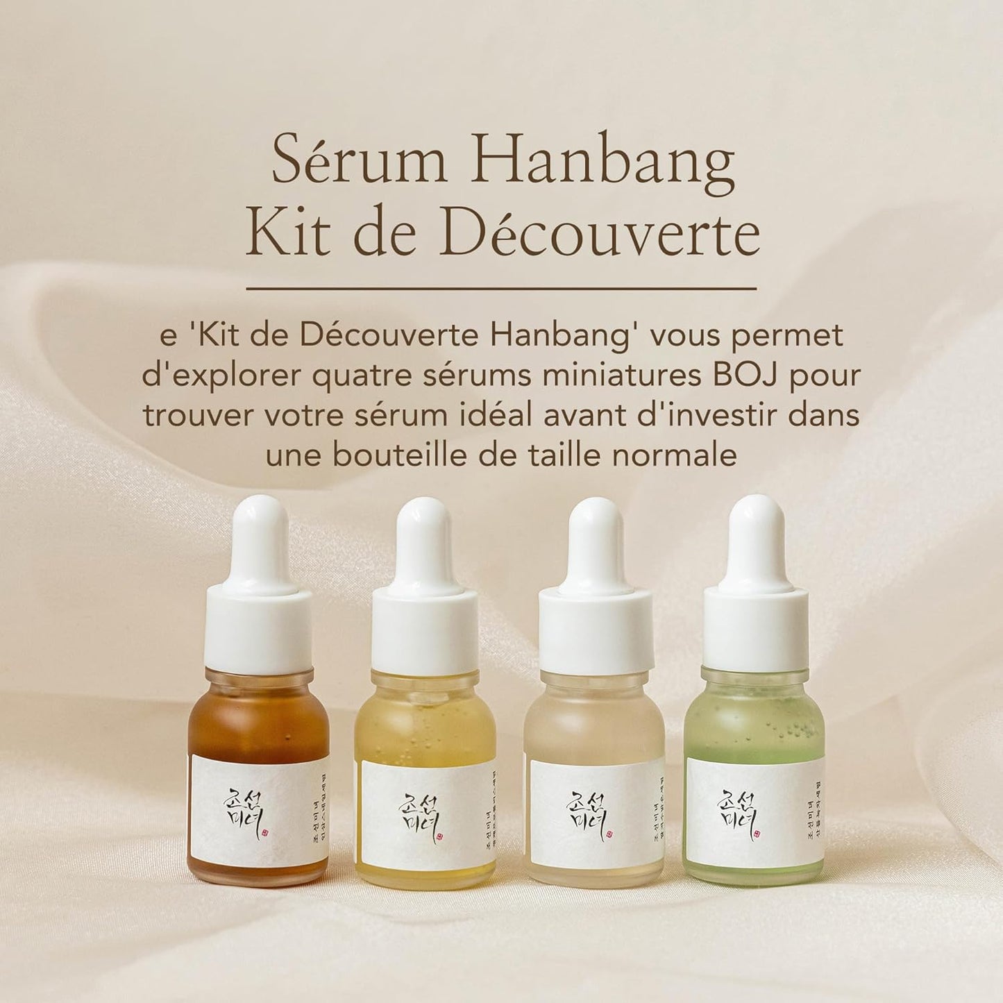 Beauty of Joseon Ligne de sérum (Kit de découverte du sérum Hanbang)