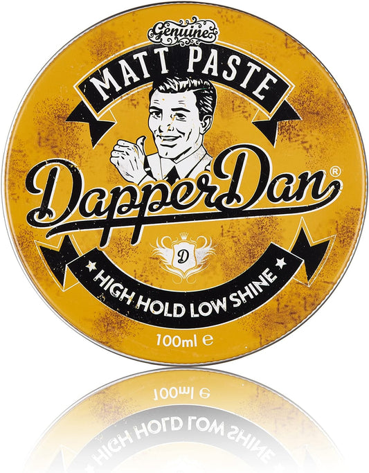 Dapper Dan Matt Paste, Versatile Strong Flexible Hold Hair Styling Product, 1 x 100 ml