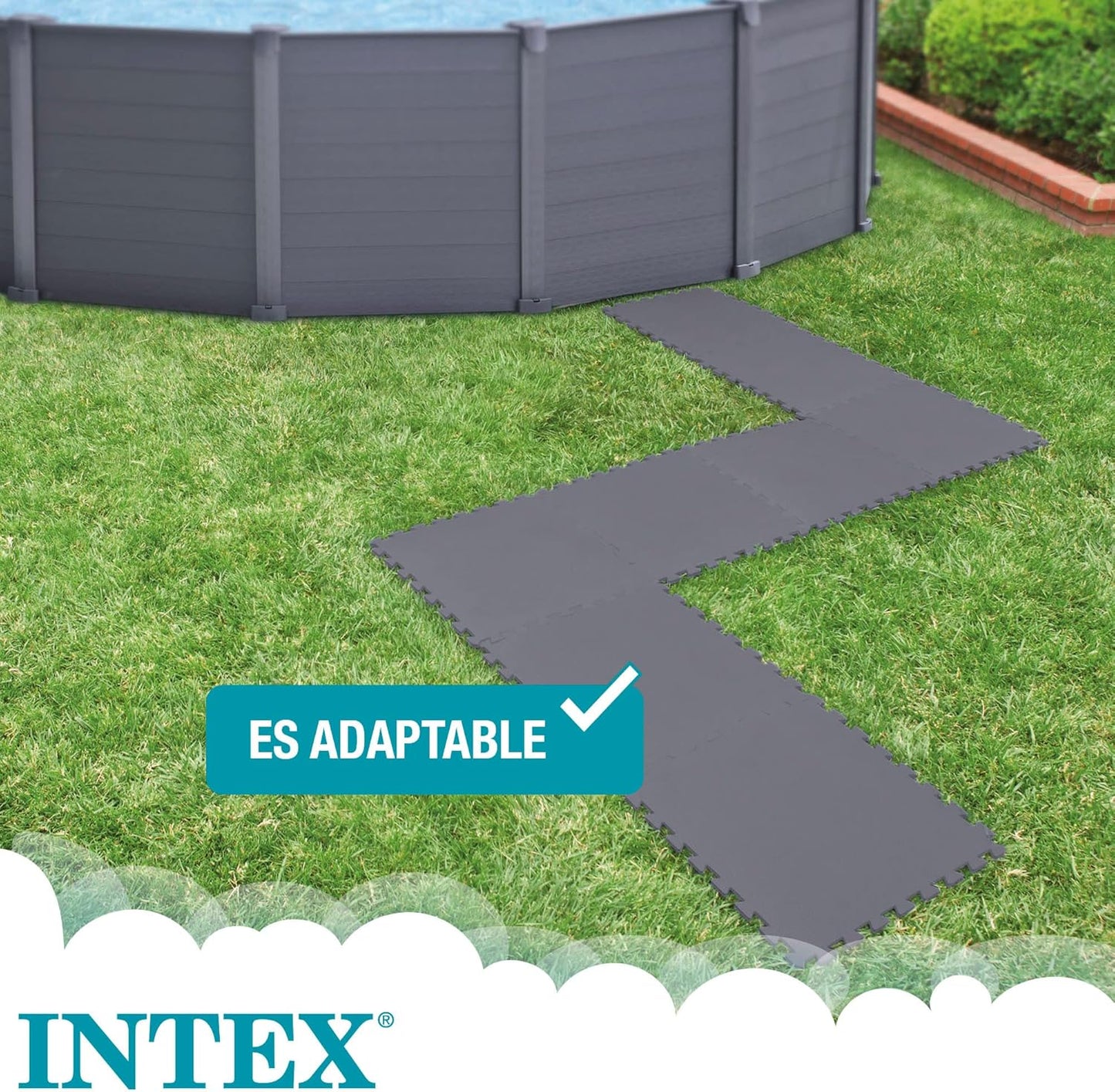 Intex dalles de protection mousse