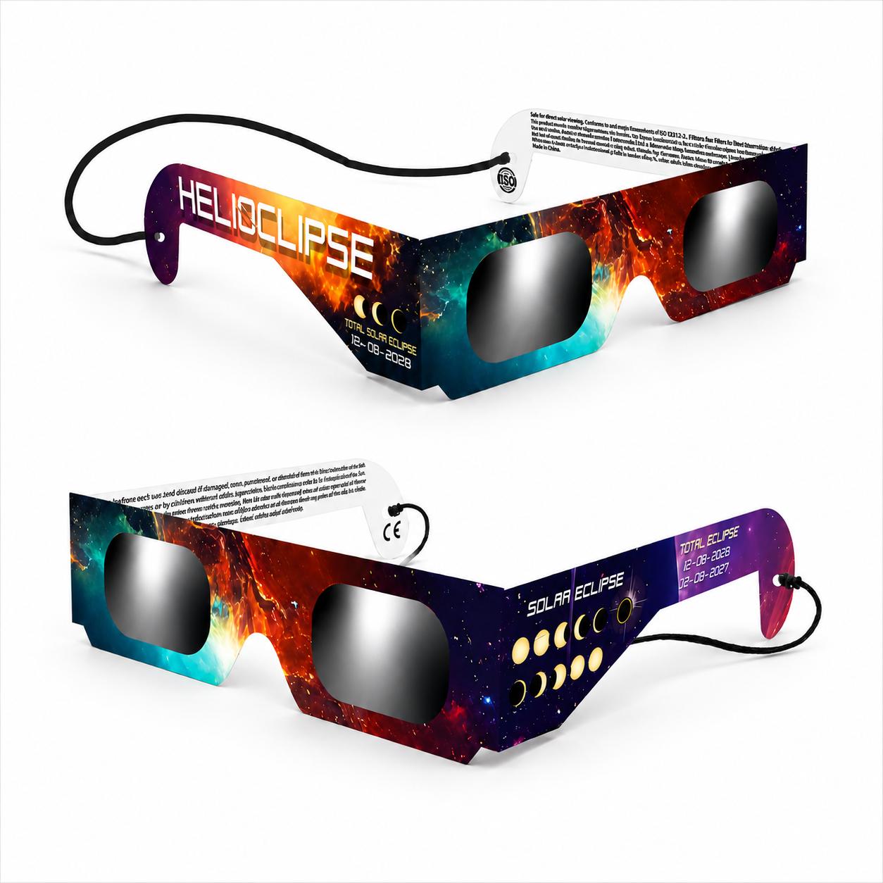 Lunettes certifiées pour éclipse solaire Helioclipse