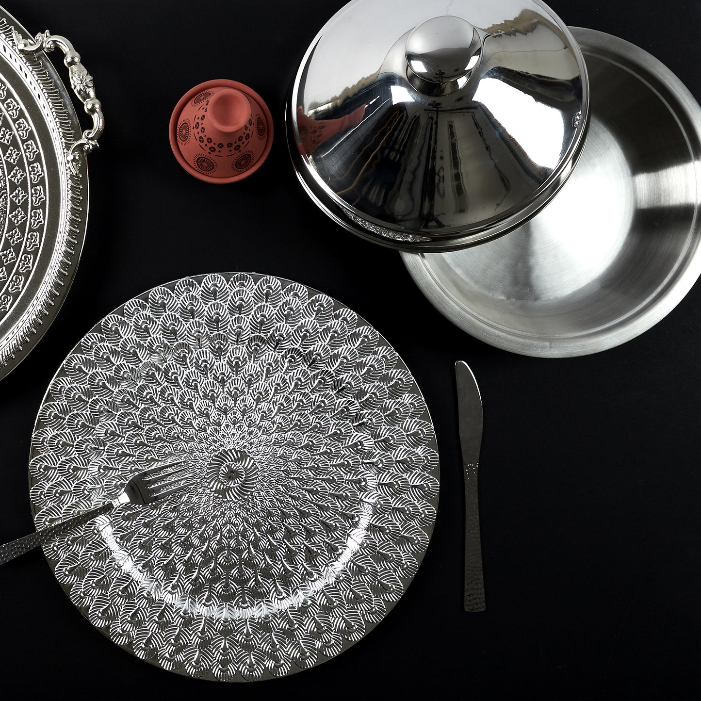 Tajine En Acier Inoxydable 24Cm