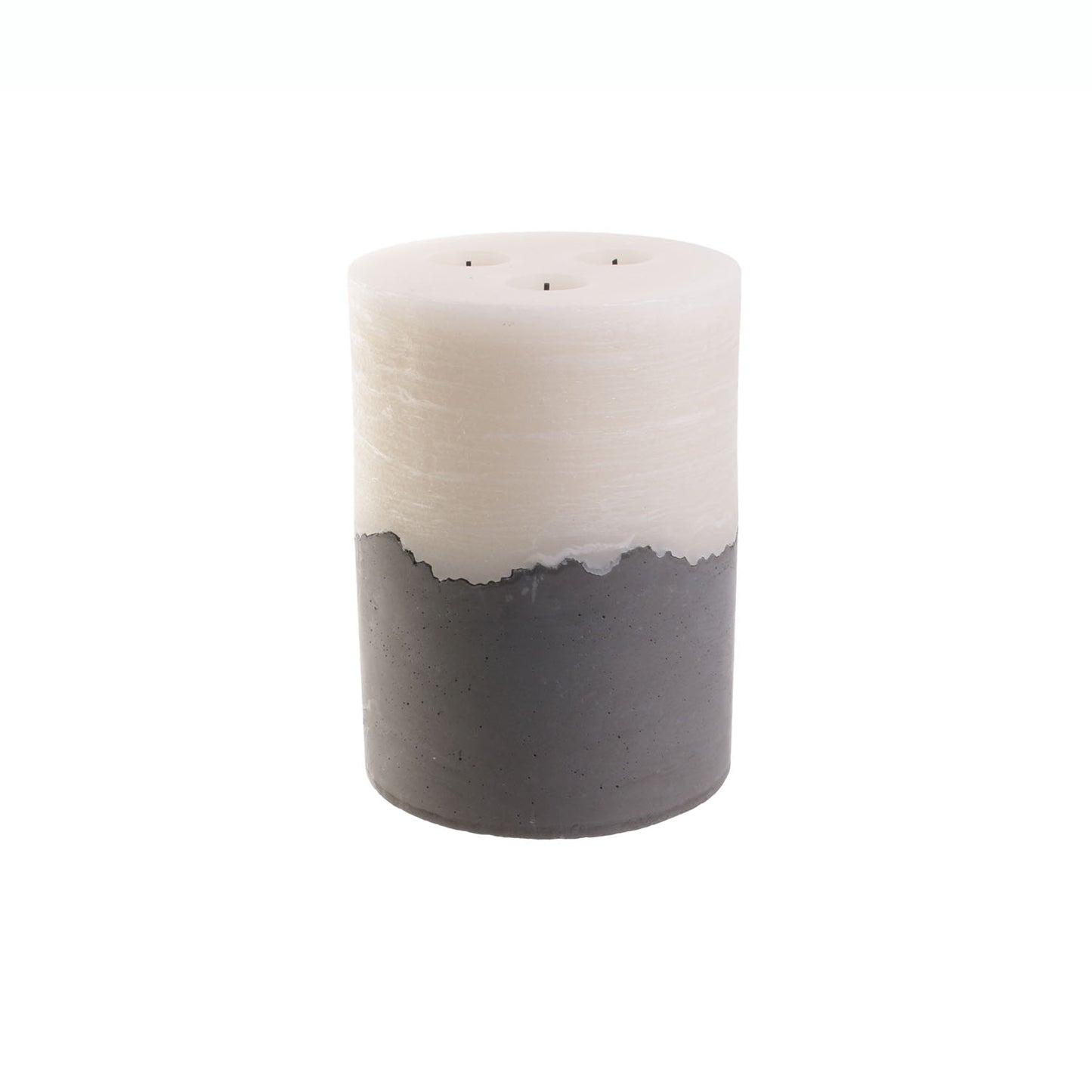 Bougie Led Base Ciment 20X15Cm