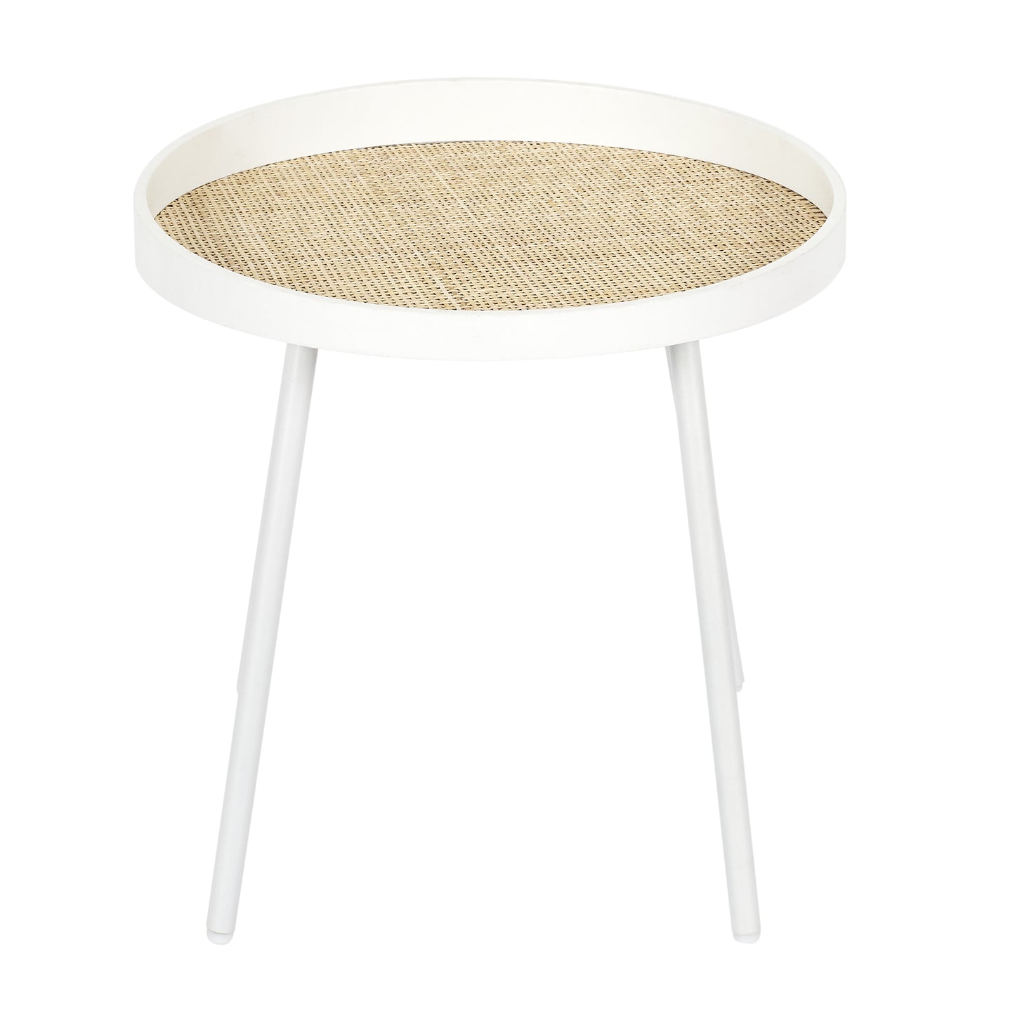 Table Gigogne Reed Blanc X2