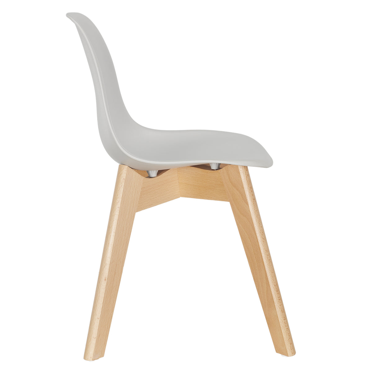 Chaise Scandinave Enfant Coque Pp Gris