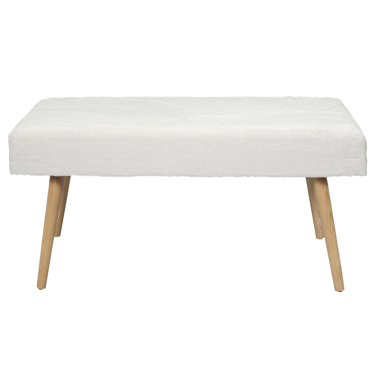 Banc Imitation Fourrure Aurea