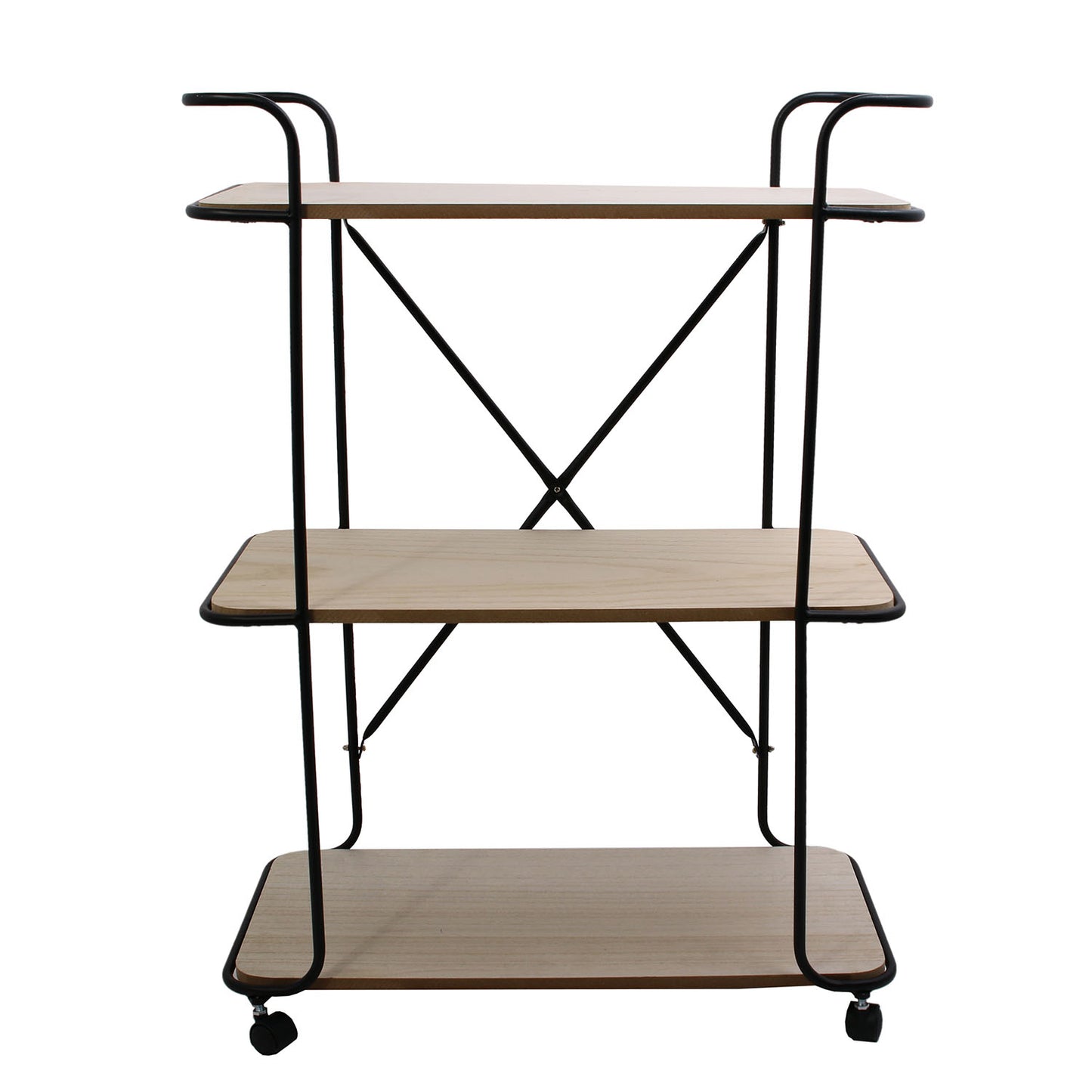 Desserte Indus 3 Niveaux Bois 62X30X83.5Cm