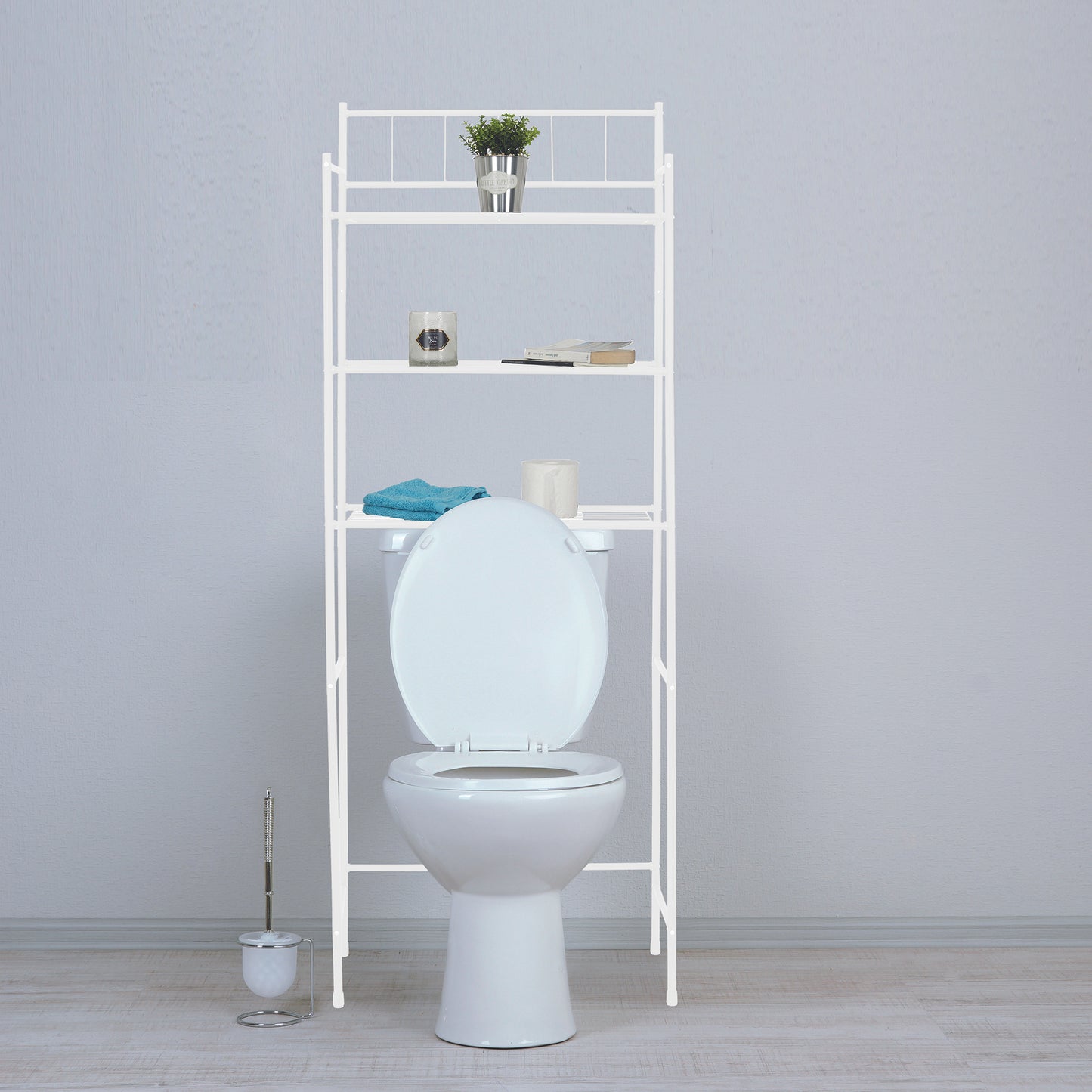 Etagere De Rangement Wc 160X60X23Cm
