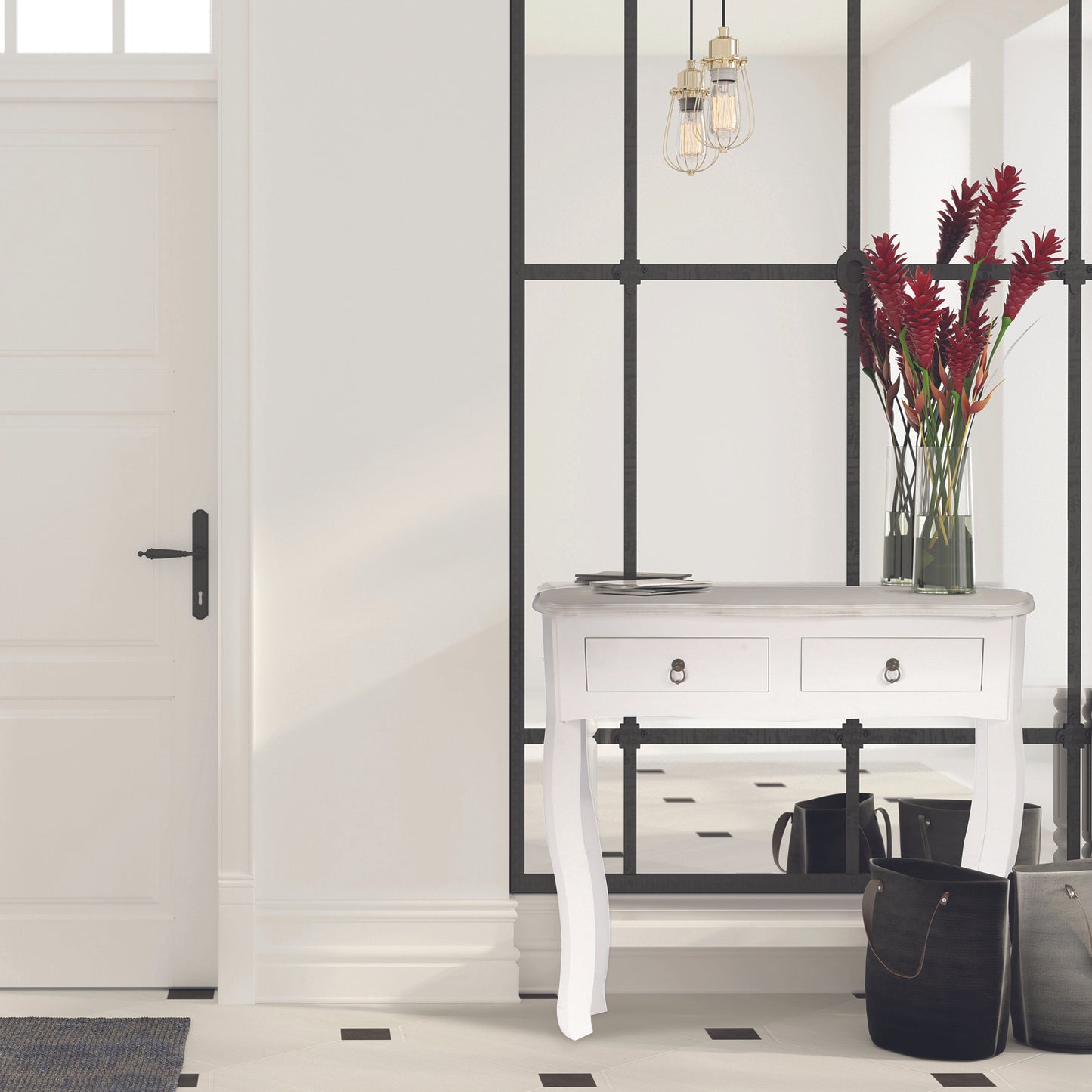 Console Blanc Victoria