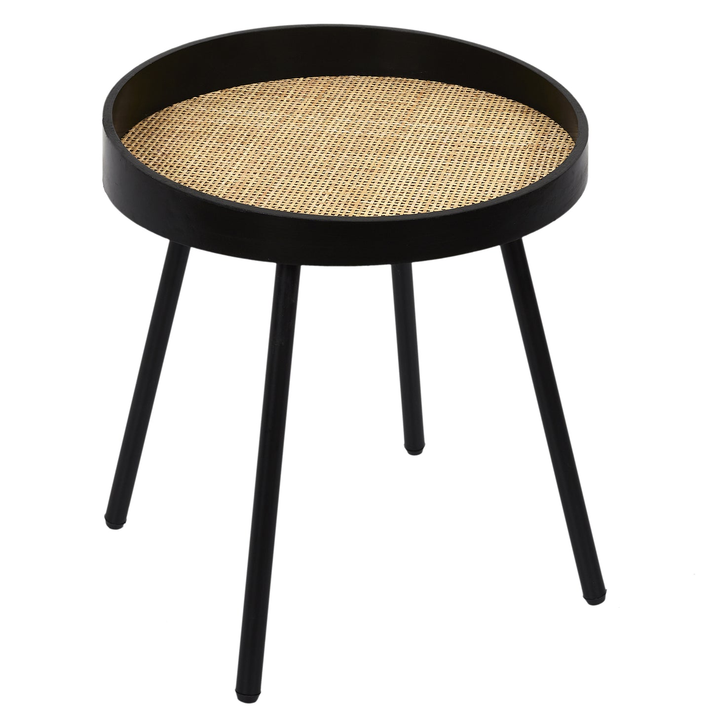 Table Gigogne Reed Noir X2