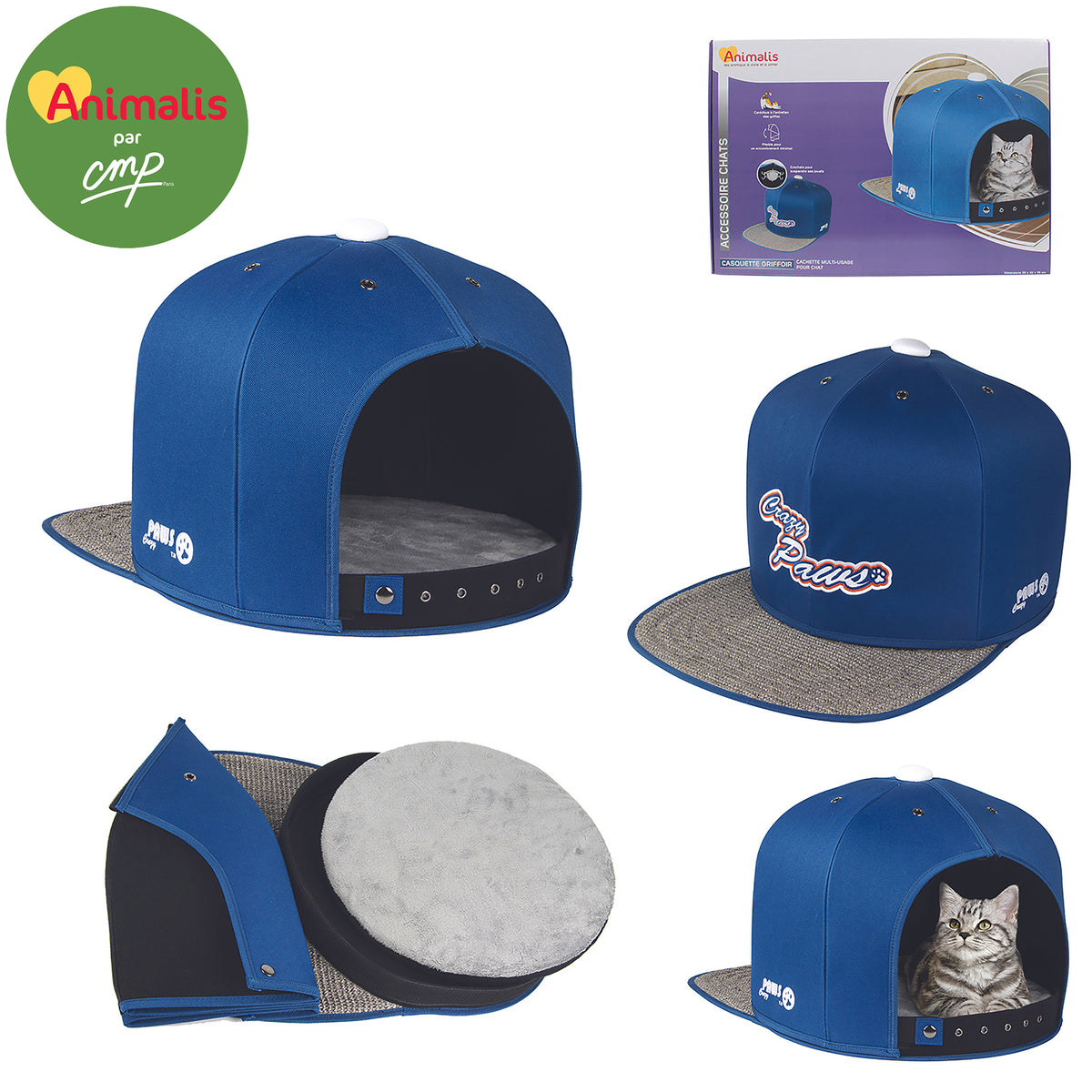 Panier Casquette Chat