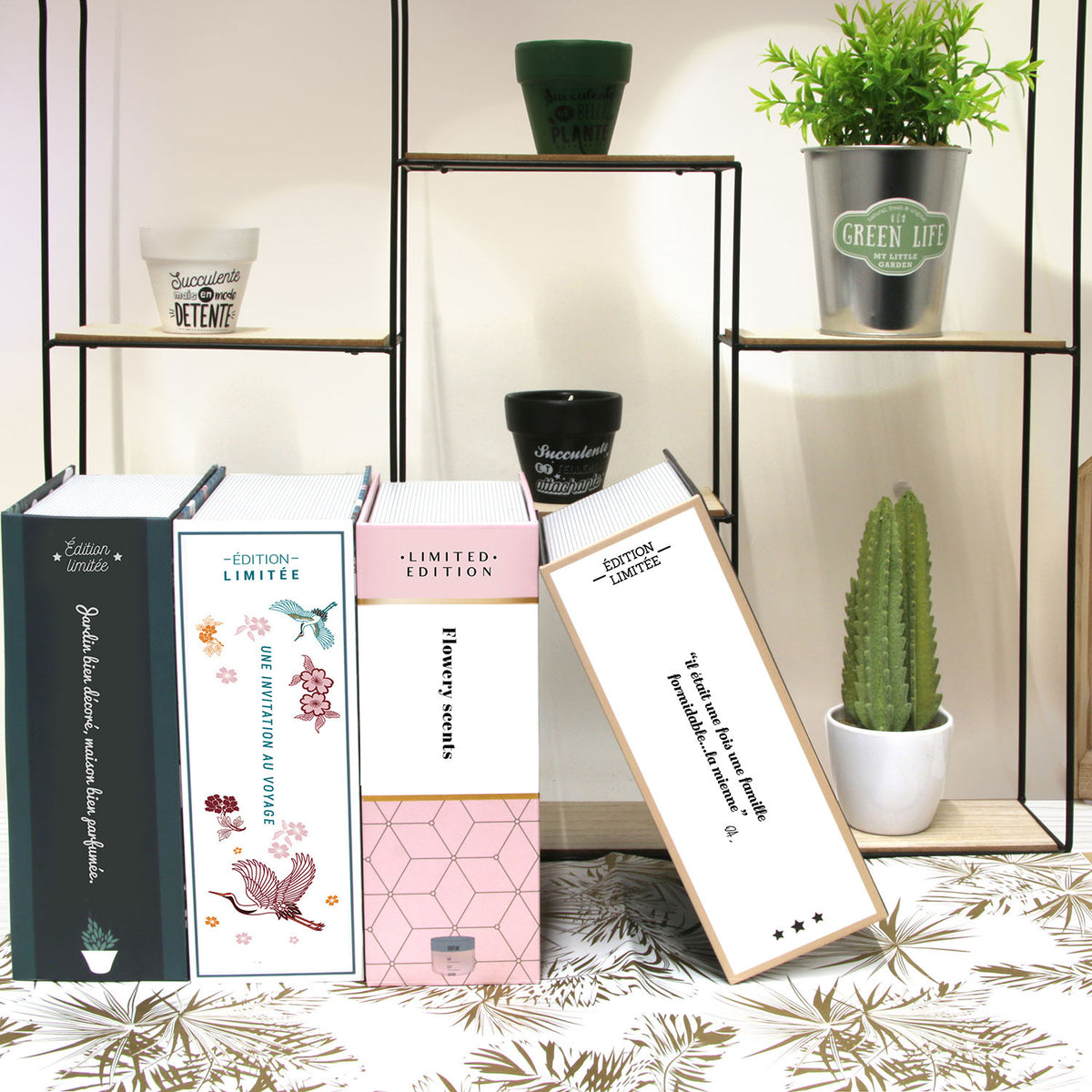 Bougie Parfumee Terracotta X3 Coffret Jardin