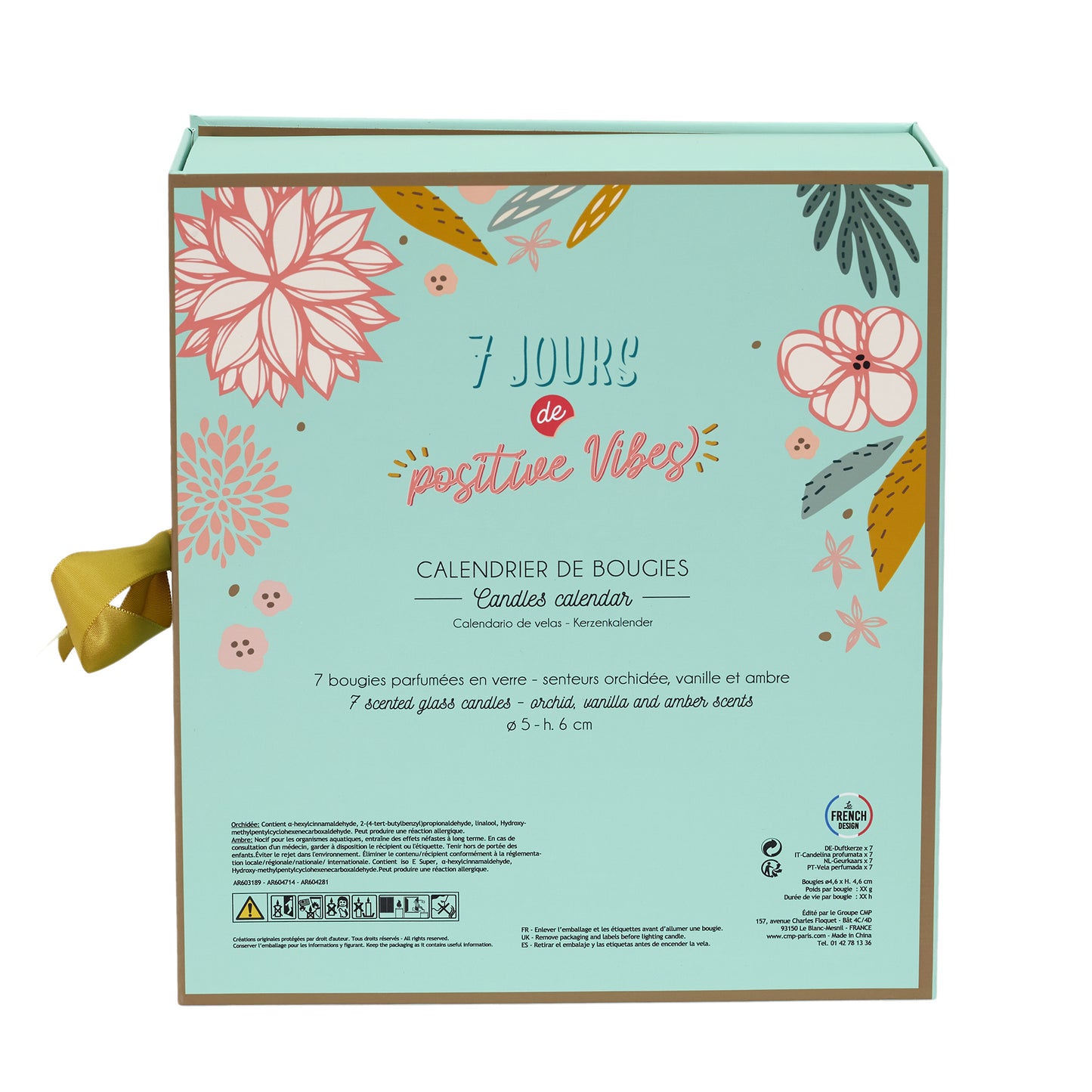 Bougie Parfumee X7 Calendrier Citations