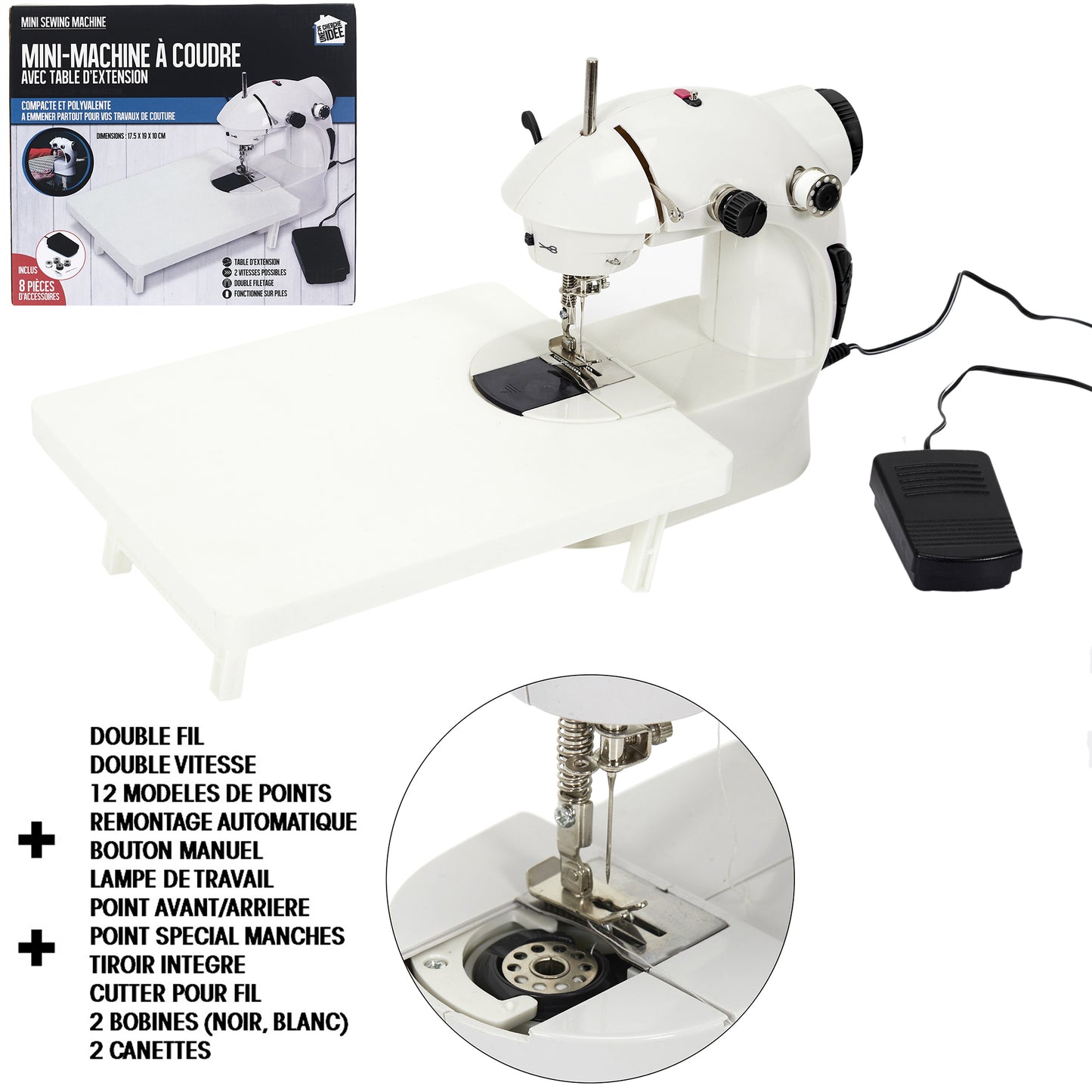 Mini Machine A Coudre Avec Planche