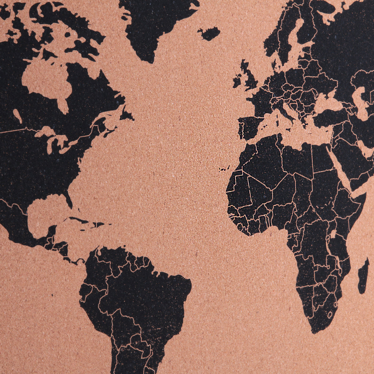Carte Du Monde En Liege Happy Working