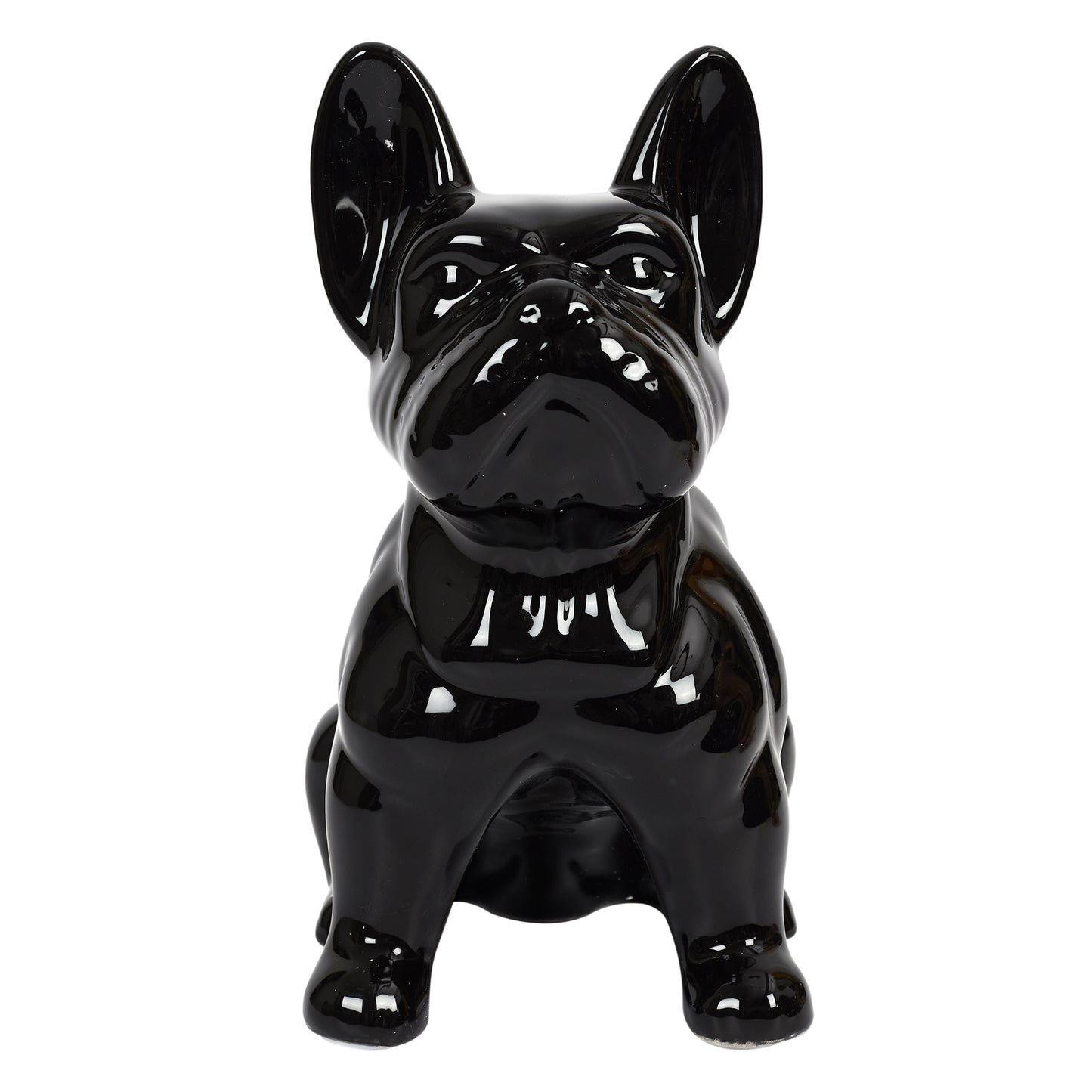 Bulldog Ceramique Noir 30Cm