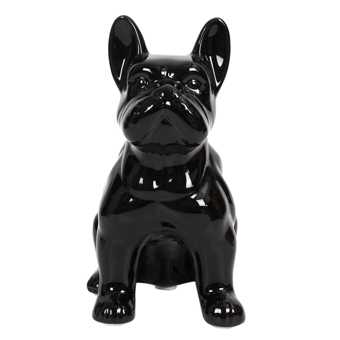 Bulldog Ceramique Noir 20Cm