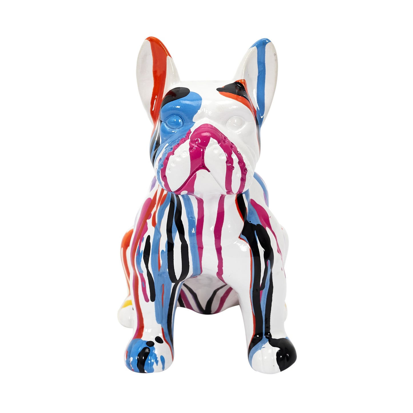Bulldog Ceramique Coulures 20Cm