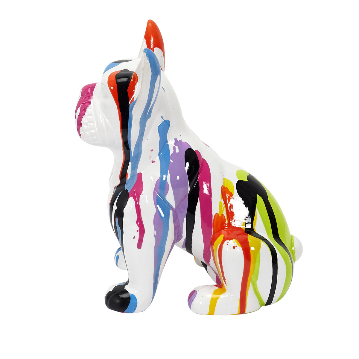 Bulldog Ceramique Coulures 20Cm