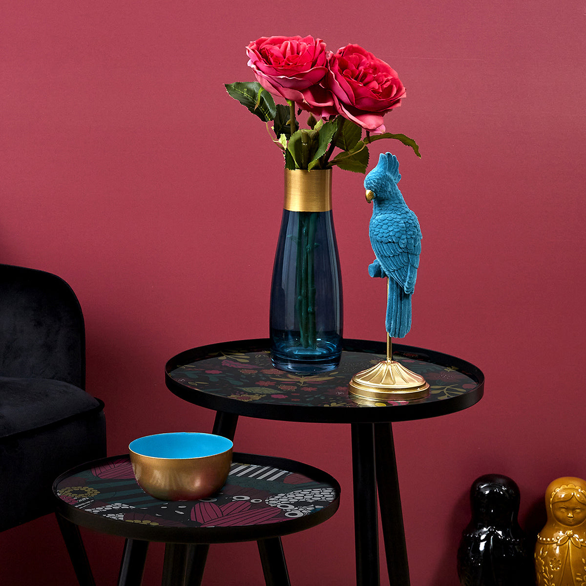 Perroquet Decoratif Bleu