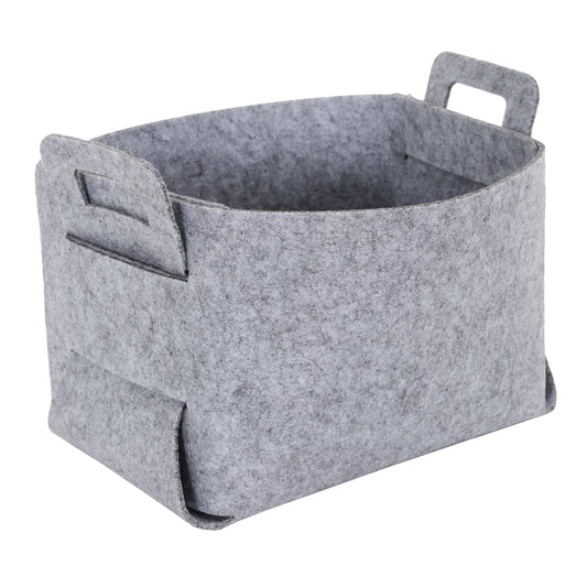 Lot De 3 Rangements En Feutre Pliables